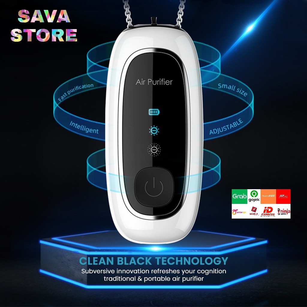 Wearable Air Purifier Necklace Mini Personal Portable Air Freshener Ionizer - TYGRIS PERSONAL IONIZER AIR