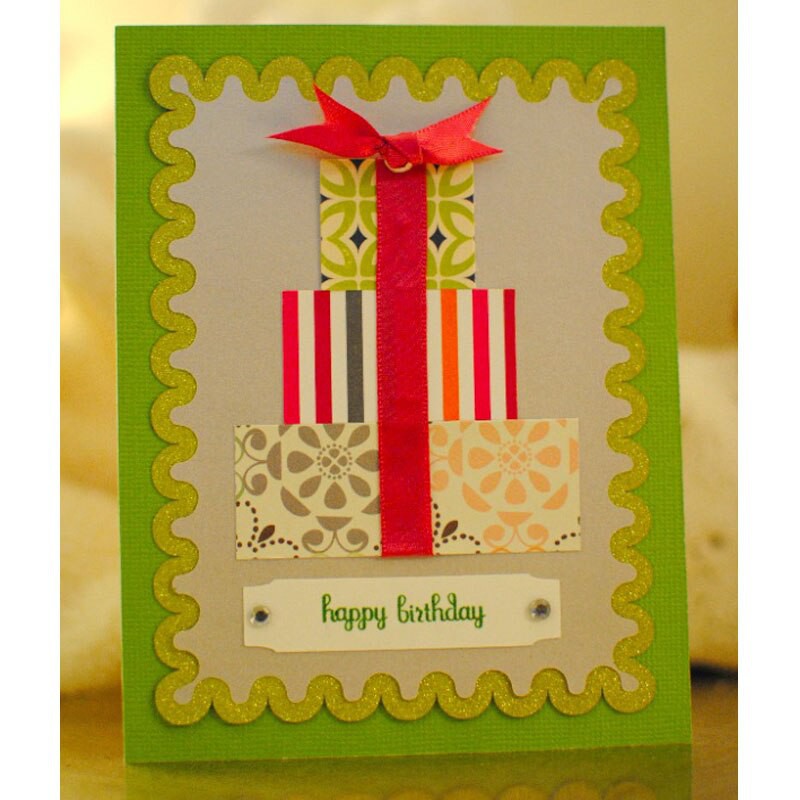 

Rectangle Frame Metal Cutting Dies Stencil Flower Pattern DIY Scrapbooking Die Cuts