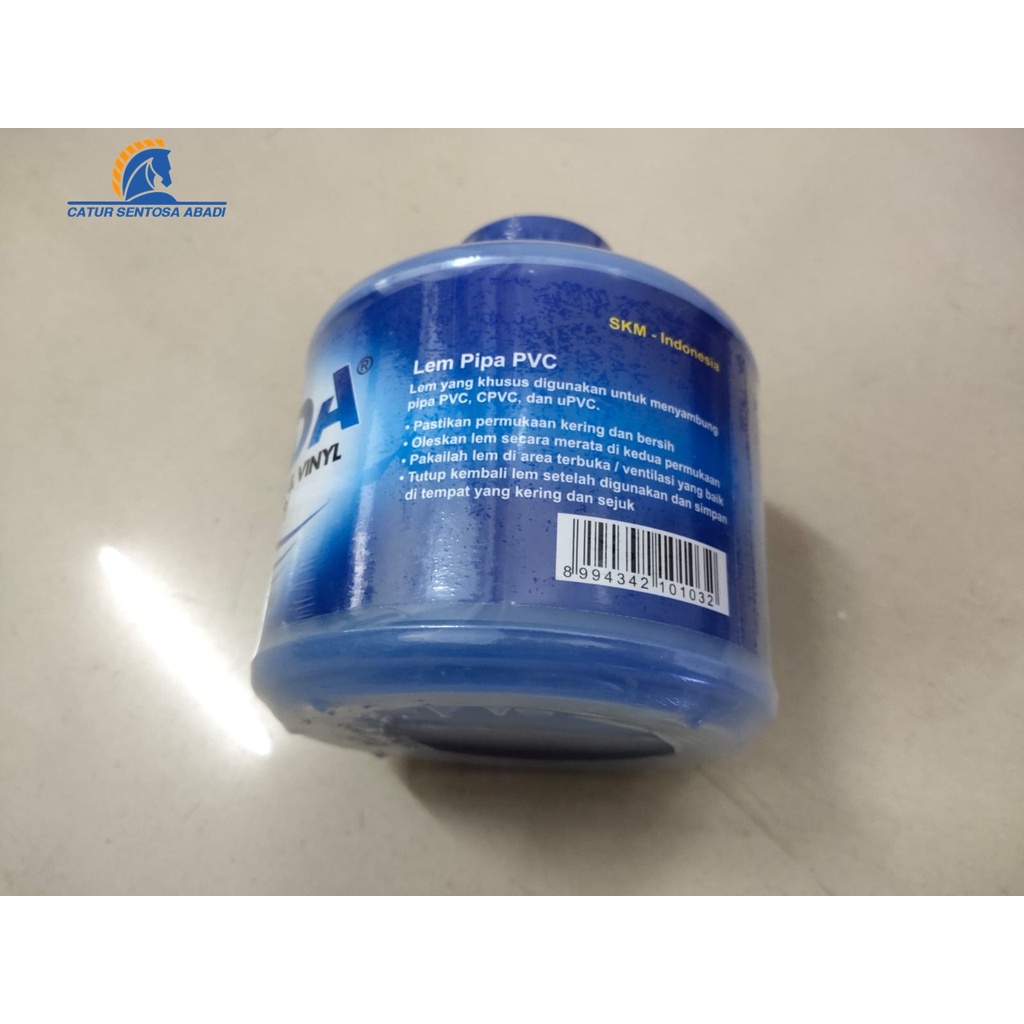 Lem ONDA Truglue Pipa Paralon PVC 350 g Perekat Kaleng PVC & VINYL ORI CSA