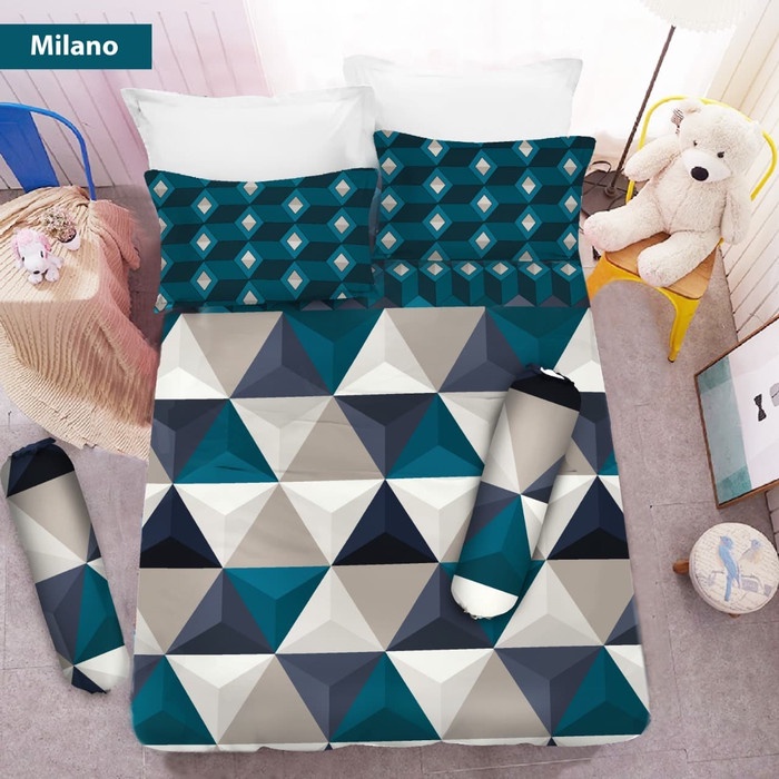 Sprei & Bedcover Premium Ww Sprei Vito 180 Milano 180X200 King Size