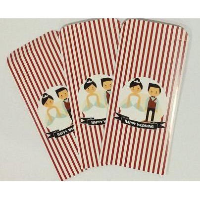

Kertas Angpao Amplop Pernikahan Wedding Cute (1 Pak Isi 6)