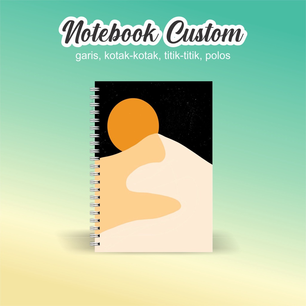 

NOTEBOOK A5 CATATAN/JURNAL BOOKPAPER GRID/KOTAK2#DOTTED/TITIK2#BLANK/POLOS