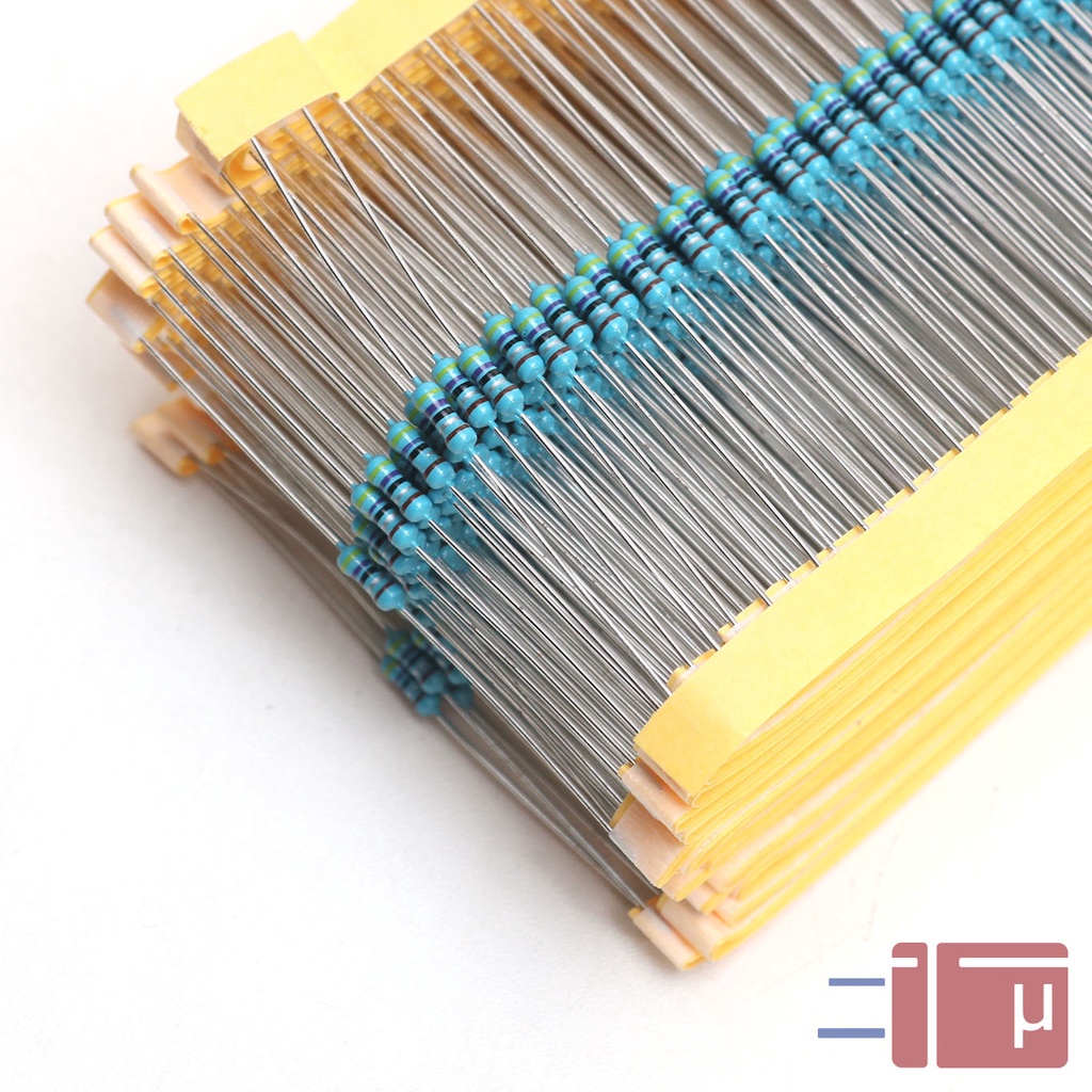 x10 Resistor 4R7 4.7 Ohm 1/4W Metal Film 1% Taiwan Kaki Tembaga