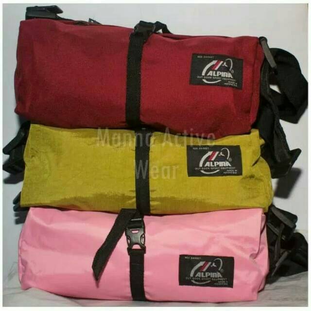 Tas Slempang Sling Bag Horizontal Anti Air Model Klasik Keren Simple Alpina 01