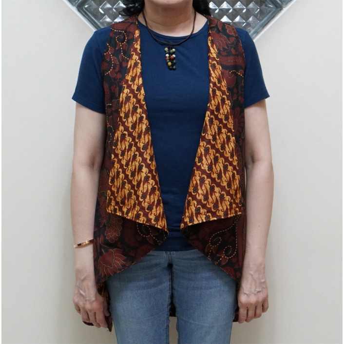 Bolero Rompi Vest Batik Bolak Balik 2