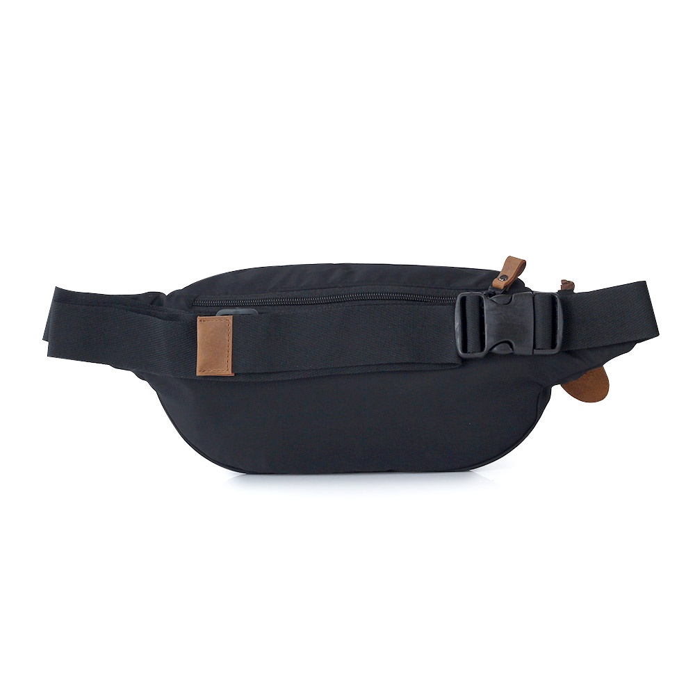 Tas Pinggang Pria Pusiill Original Waist Bag Kombinasi Kulit CH Sapi-Cordura-Tourin Waistbag