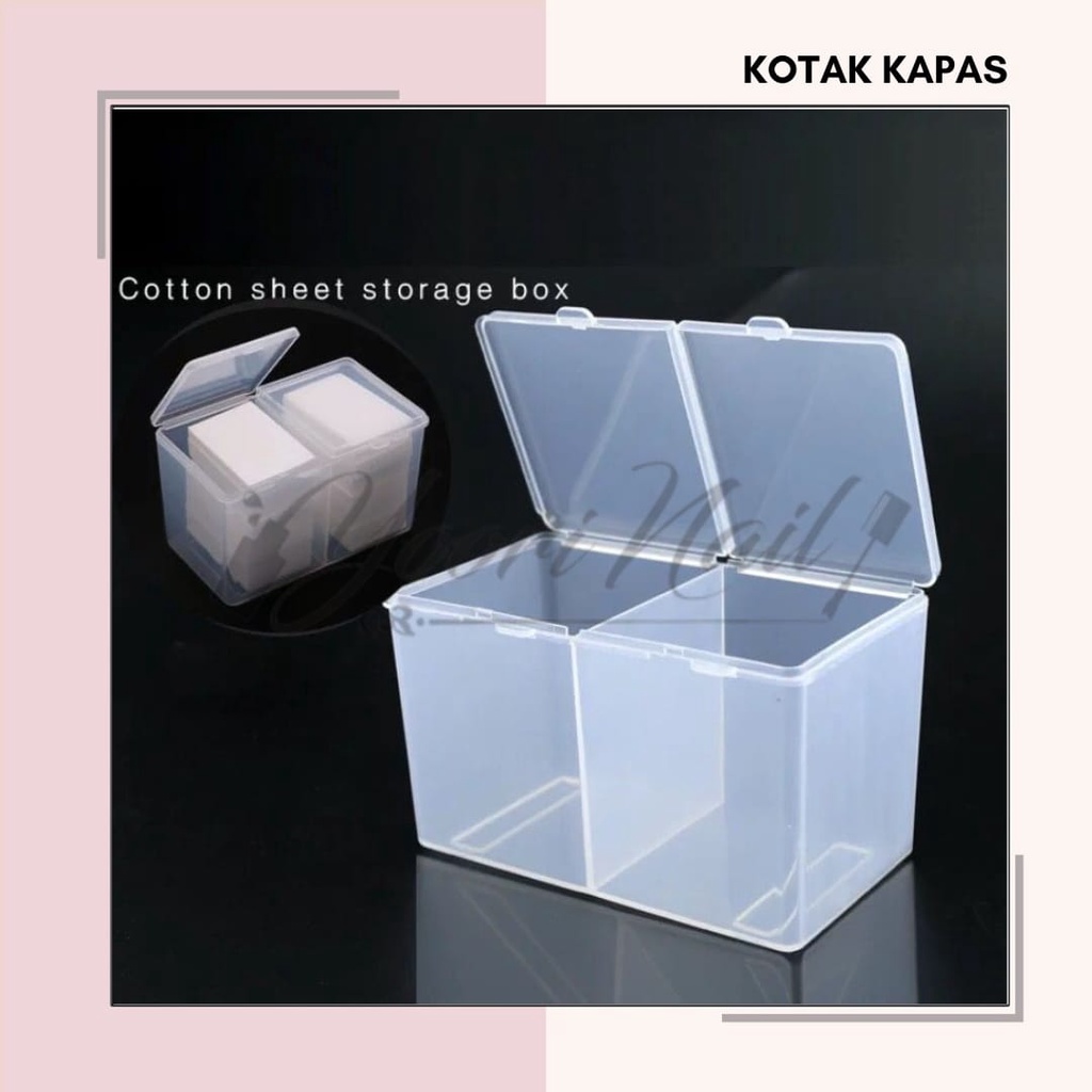 Kotak kapas storage box multifungsi kotak serbaguna cotton box