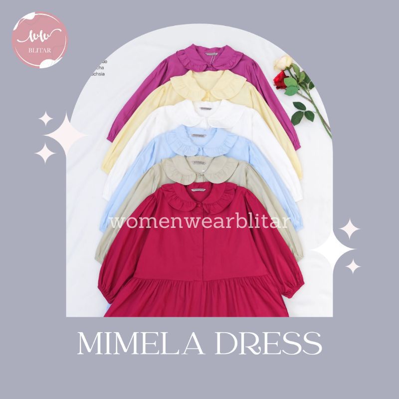 MIMELLA DRESS BY WOMENWEAR GAMIS MURAH BERKUALITAS