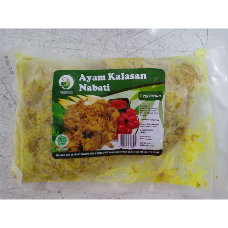 

Ayam kalasan nabati kualitas terjamin halal 100%