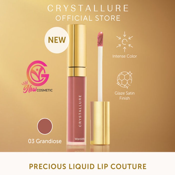 CRYSTALLURE PRECIOUS RANGKAIAN MAKE UP HALAL DENGAN EMAS