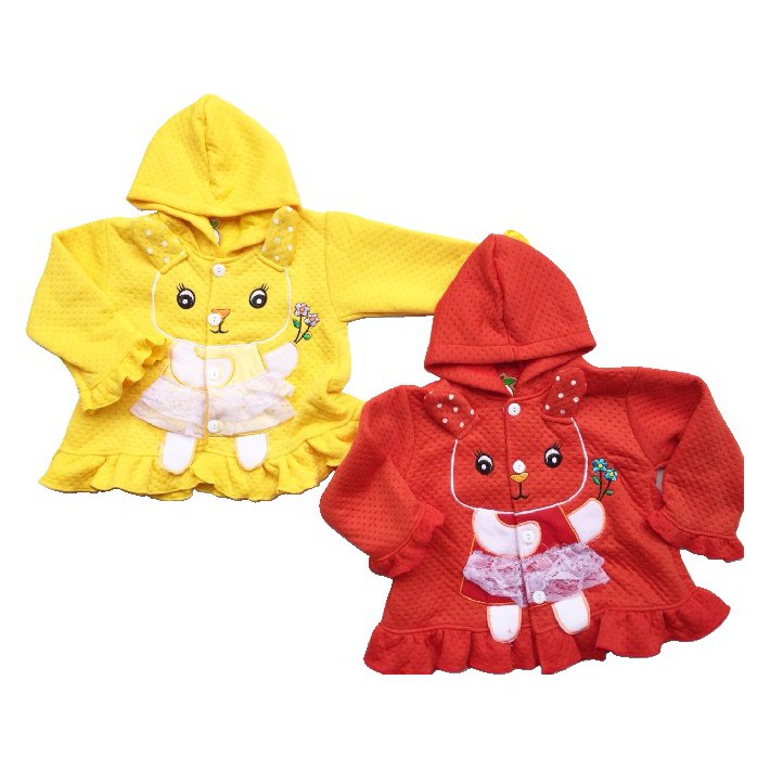 BUNNY BALLERINA Jaket Pergi Lucu Fashion Anak Bayi Perempuan Cewek Terlaris Lucu murah Babeebabyshop