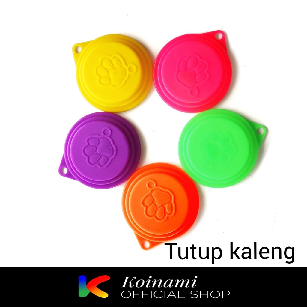 PENUTUP KALENG 3 FUNGSI  / PENUTUP MAKANAN KALENG / TUTUP KALENG makanan kucing