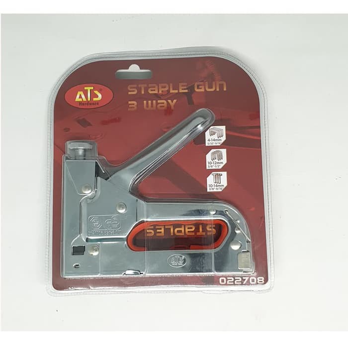 

ATS STAPLE GUN 3 WAY Staple Gun 3 in 1 Way Heavy Duty Staples Tembak hekter jok staples tembak