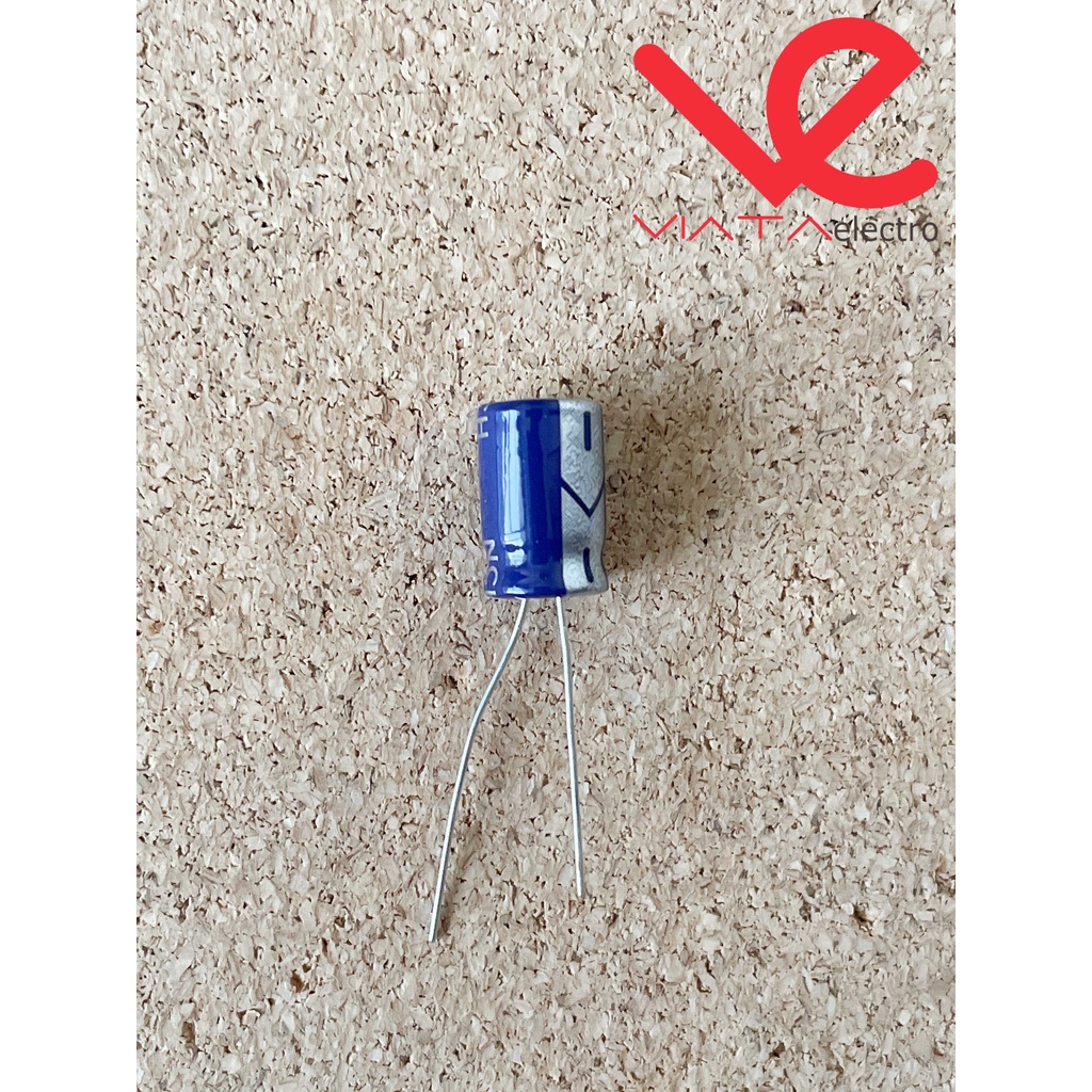 KAPASITOR ELCO 220UF 25V (1 BUAH) KAPASITOR CAPACITOR ELKO KAPASITOR 220 UF 25 V