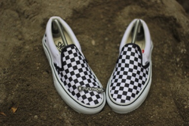 [BAYAR DITEMPAT] Vans Slip On Checkerboard Classic