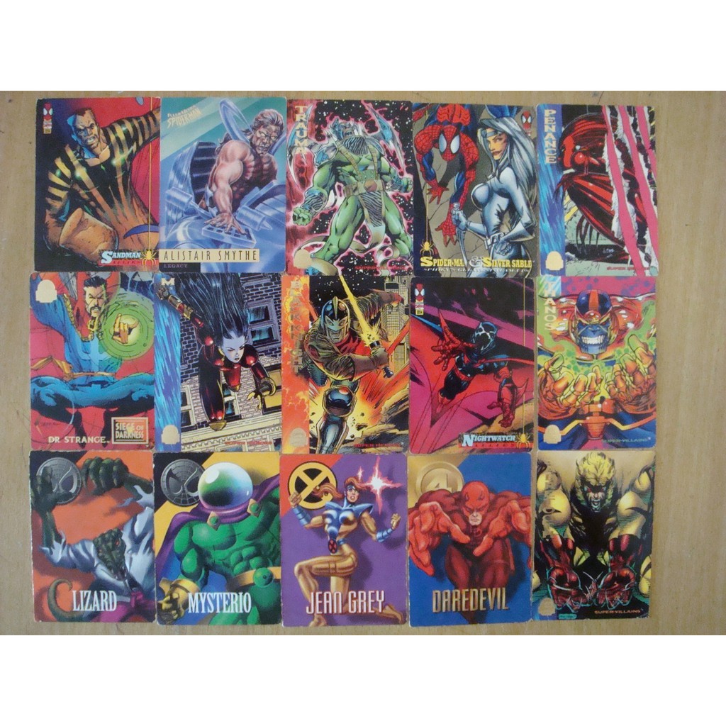 KARTU MARVEL HEROES & MIX