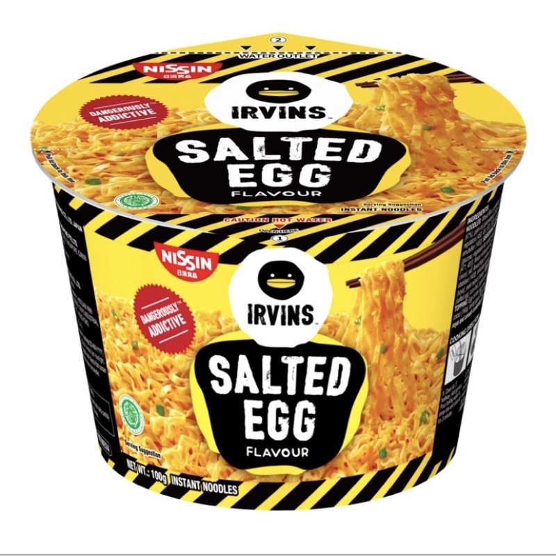 

IRVINS SALTED EGG INSTANT NOODLE BOWL HALAL & SALMON SKIN