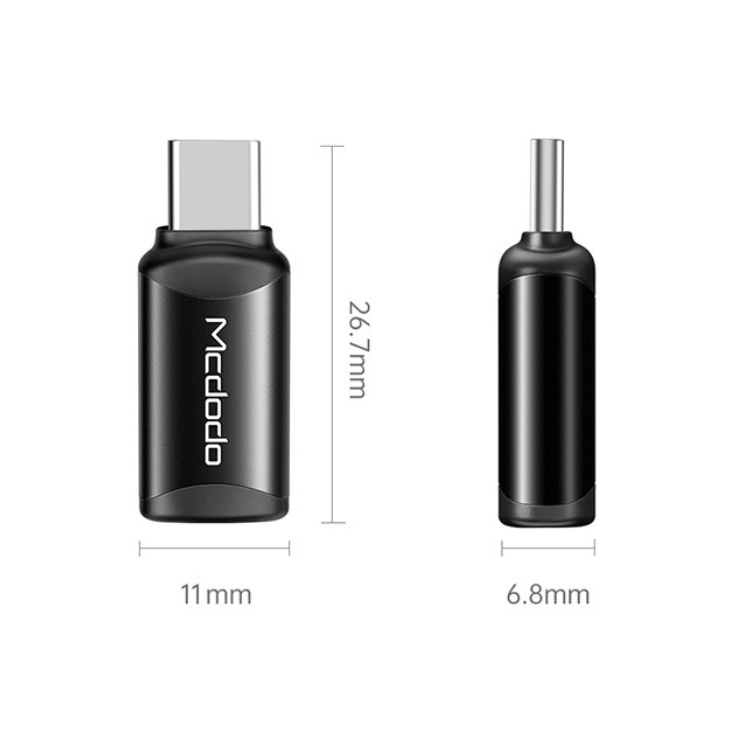 MCDODO OT-7700 Converter Otg Iphone Lightning To Type C Fast Charge 3A