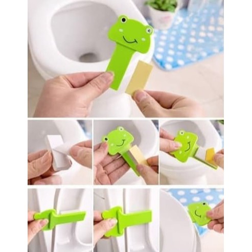 Toilet lid pengangkat dudukan closet