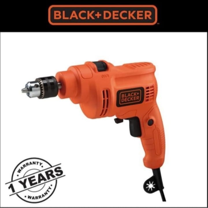 Mesin Bor Impact Drill Tembok Black Decker TP555 10 mm Bor Listrik TP 555 Hammer Beton 10mm besi kay