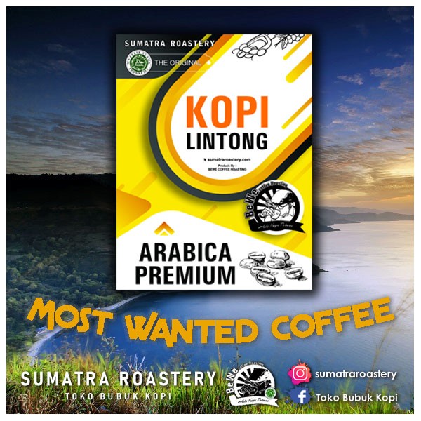 

KOPI ARABICA LINTONG 250 g | SUMATRA ROASTERY | KOPI GAYO | BEWE