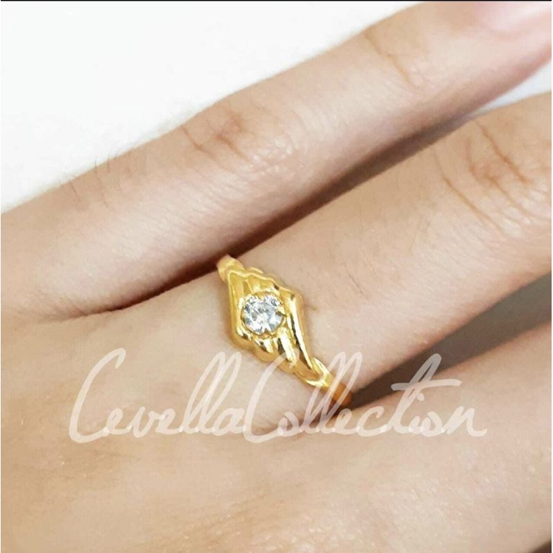 Cincin Sayap Emas Muda 1/2 Gram