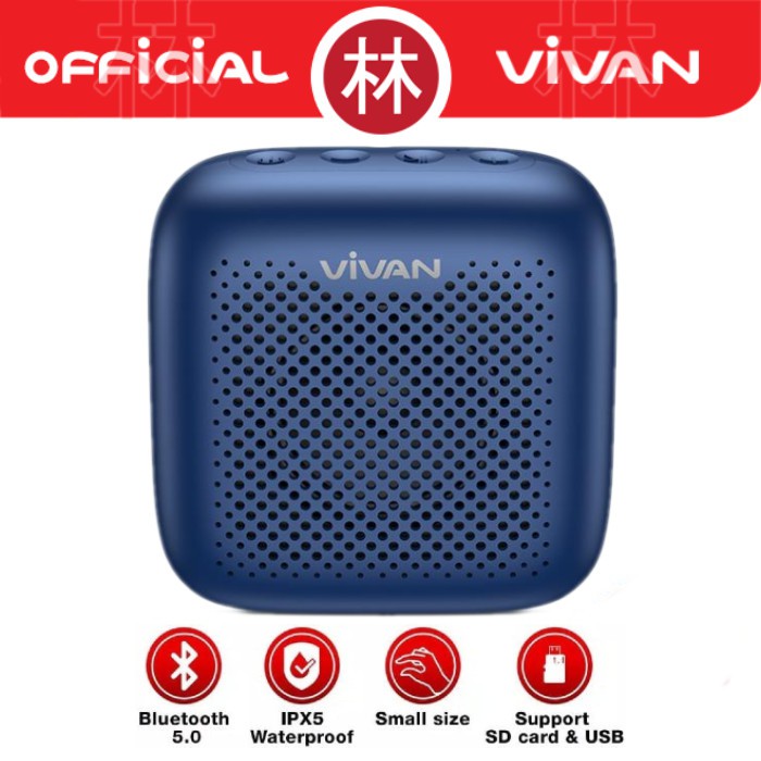 Vivan VS1 Outdoor Bluetooth Speaker 5.0 Waterproof