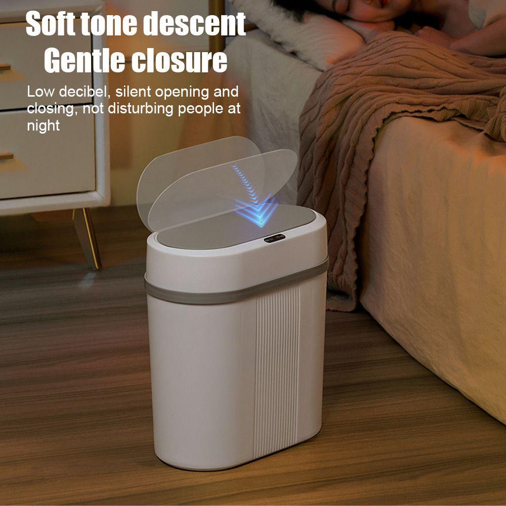 Solighter Tempat Sampah Cerdas Tong Sampah Sensor Sampah Dapur Anti Air Dustbin