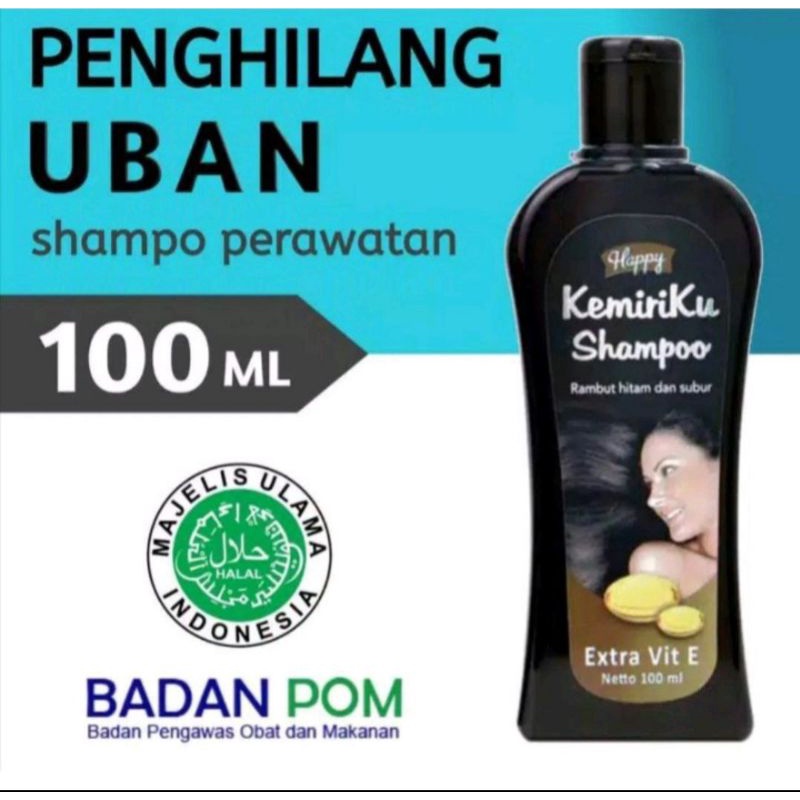 KEMIRIKU SHAMPOO PENGHILANG UBAN 100ML_HAPPY KEMIRIKU SHAMPOO