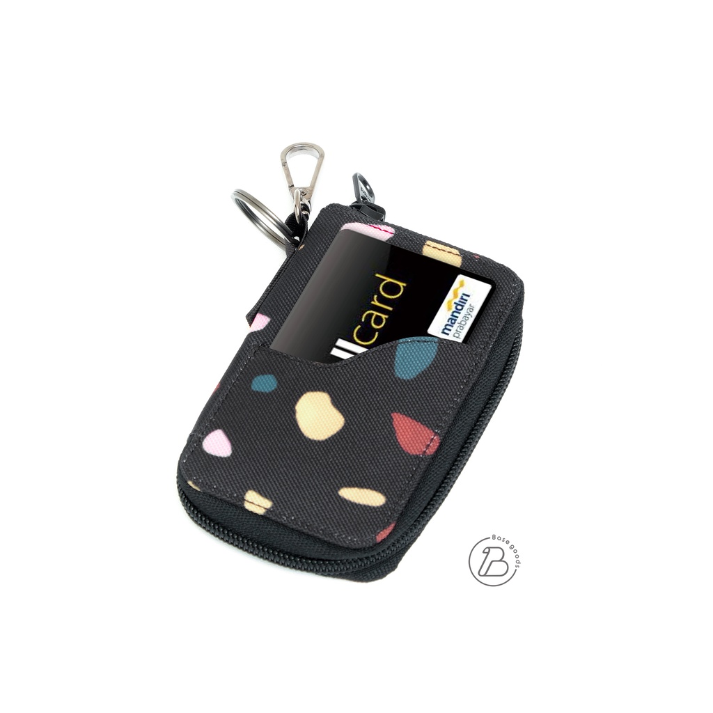 Dompet STNK Motor Mobil Kartu SIM eToll Gantungan Kunci Keyless Smartkey - BDSS110