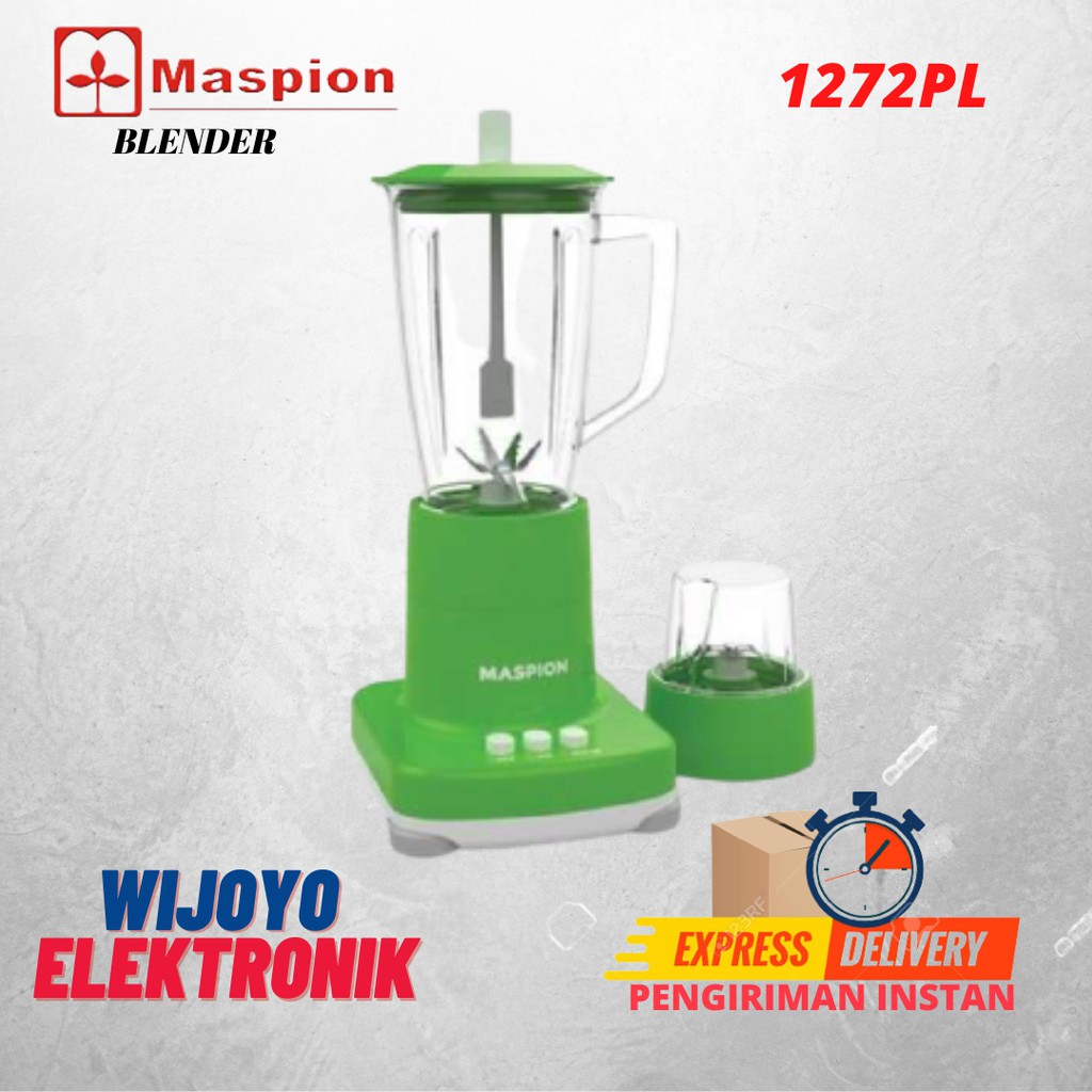 MASPION BLENDER MT-1272 PL 2IN1 WITH DRY MILL (1L)