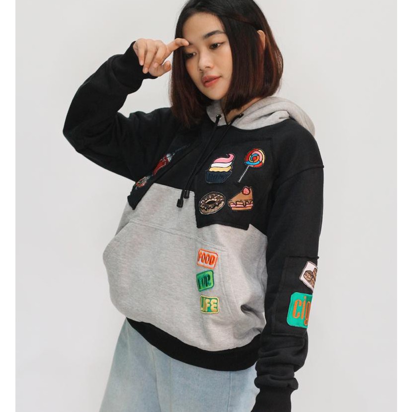 ciggu Hoodie Food Series Patch