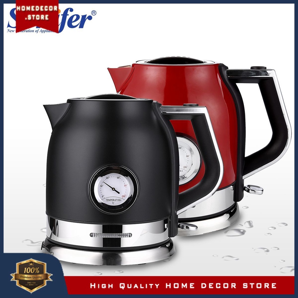 1.8l Electric Kettle Stainless Steel Kitchen Smart Whistle Kettle Samovar Tea pot With Water Tempera