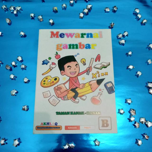 Buku mewarnai gambar untuk TK-b