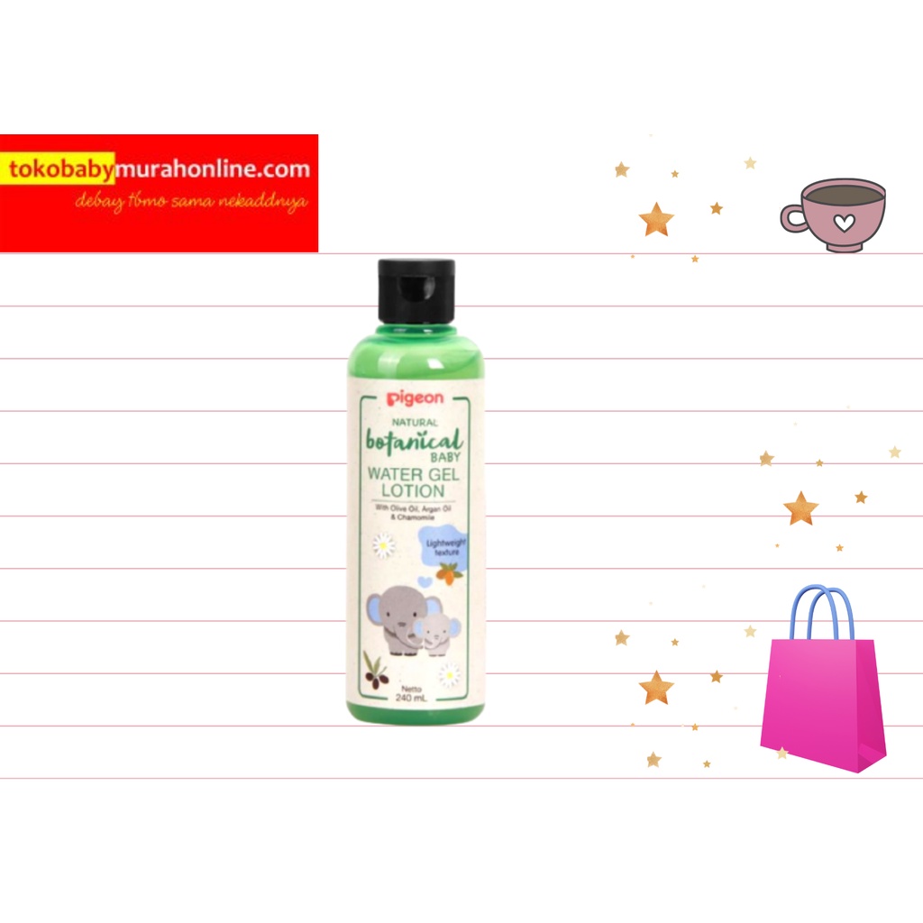 PIGEON BOTANICAL BABY WATER GEL LOTION 240ML 060507 / LOTION BAYI