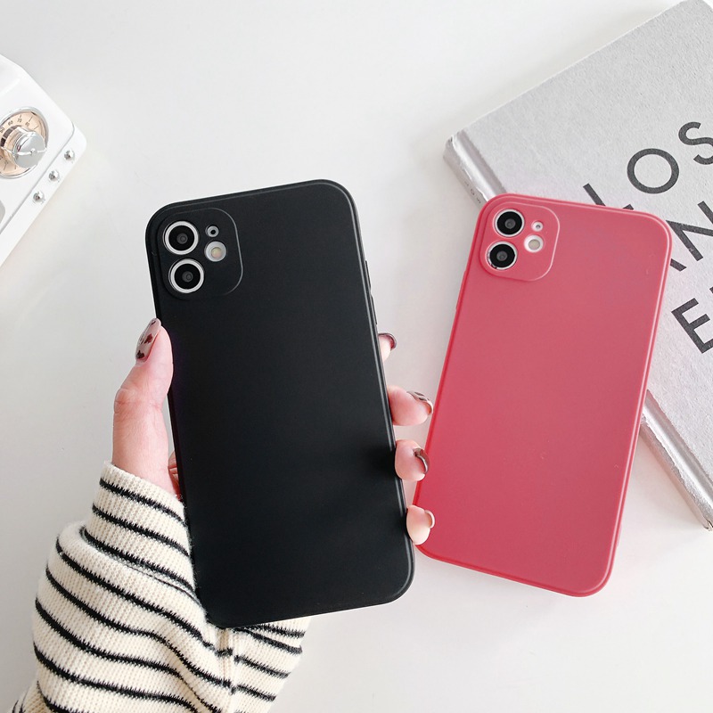 Fine Hole Soft Case iP iPhone X XR XS Max Candy Color Casing