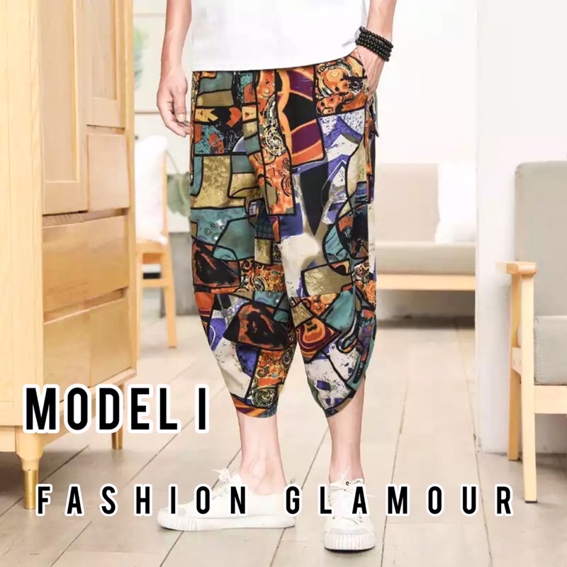 HR2I CELANA HAREM LINEN IMPORT SIRWAL PRIA JEPANG HARAJUKU ORIGINAL BIG SIZE M-5XL