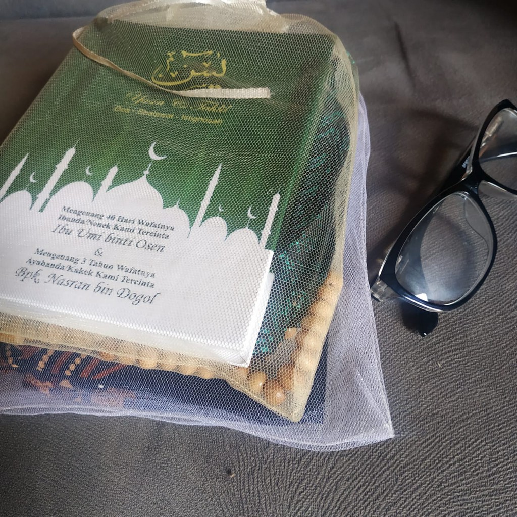 TILE-SARUNG-KANTONG TILE UNTUK KEMASAN BUKU YASIN