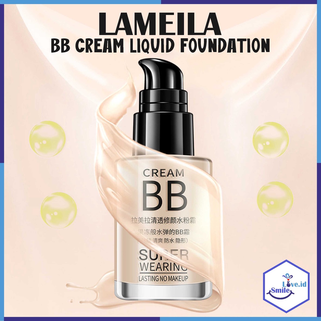 LAMEILA BB Cream Super Wearing Moisturizing Liquid Foundation L18