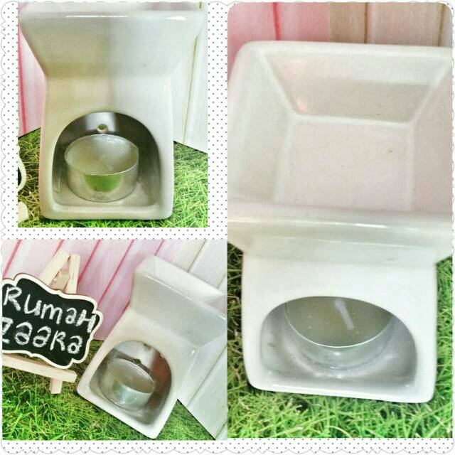 Tungku Keramik Dekorasi Ruangan Hiasan Full Glasir