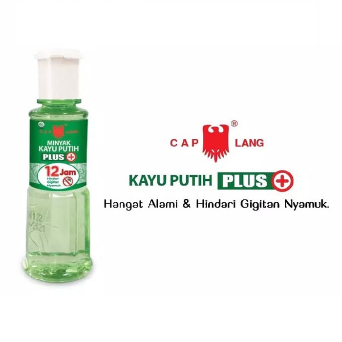 Cap Lang Minyak Kayu Putih Plus Anti Nyamuk 12 Jam 30/60ml/120ml