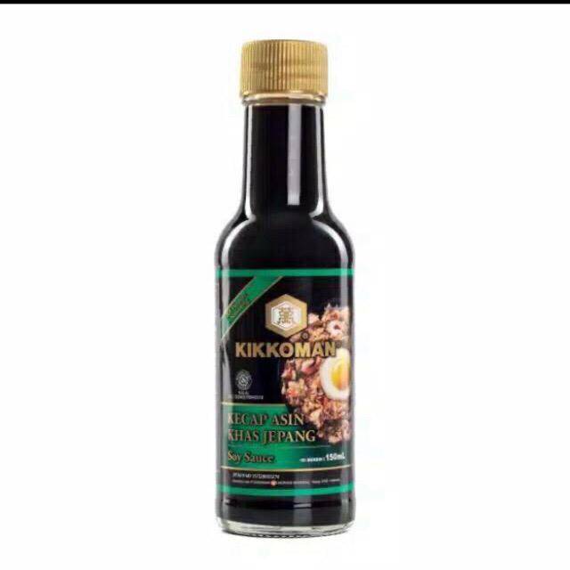 Khas KIKKOMAN KECAP ASIN KHAS JEPANG 150 ML