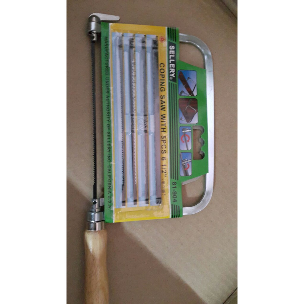 Gergaji Kayu Coping Saw (81-904) SELLERY