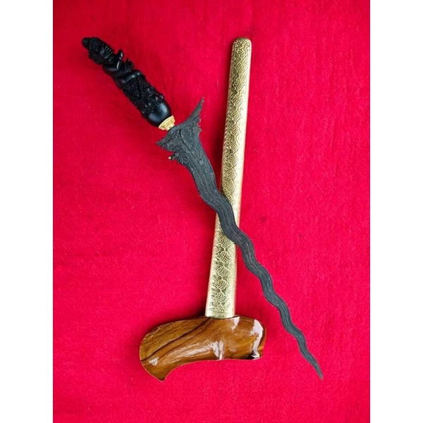 Keris naga sasra luk 13 sandangan komplit