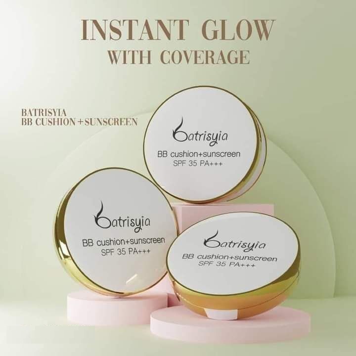 Batrisyia BB Cushion plus Sunscreen NATURAL