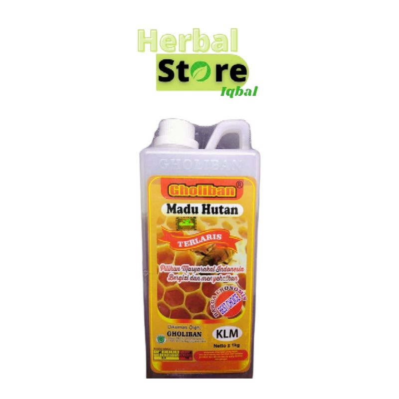 

PROMO HERBAL Madu Hutan dan Ternak Kalimantan Gholiban Asli 1 Kg - Madu Herbal Murah Ekonomis Laris Asli