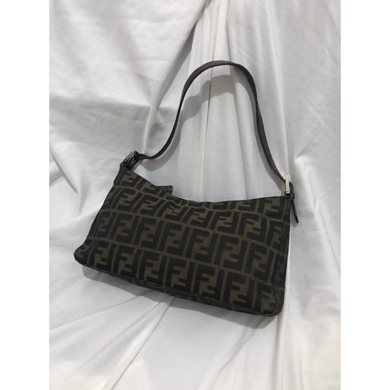 Fendi zucca shoulder bag