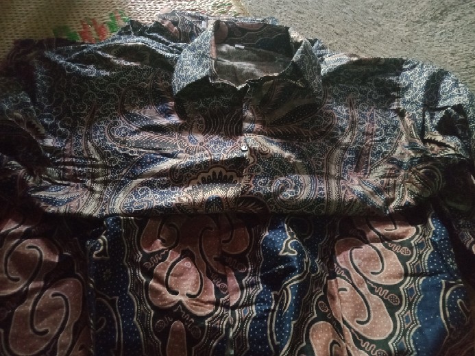 Baju Batik Couple Tunik Batik Motif Parang Bunga 3 Warna Sarimbit Batik Tunic Batik Pekalongan