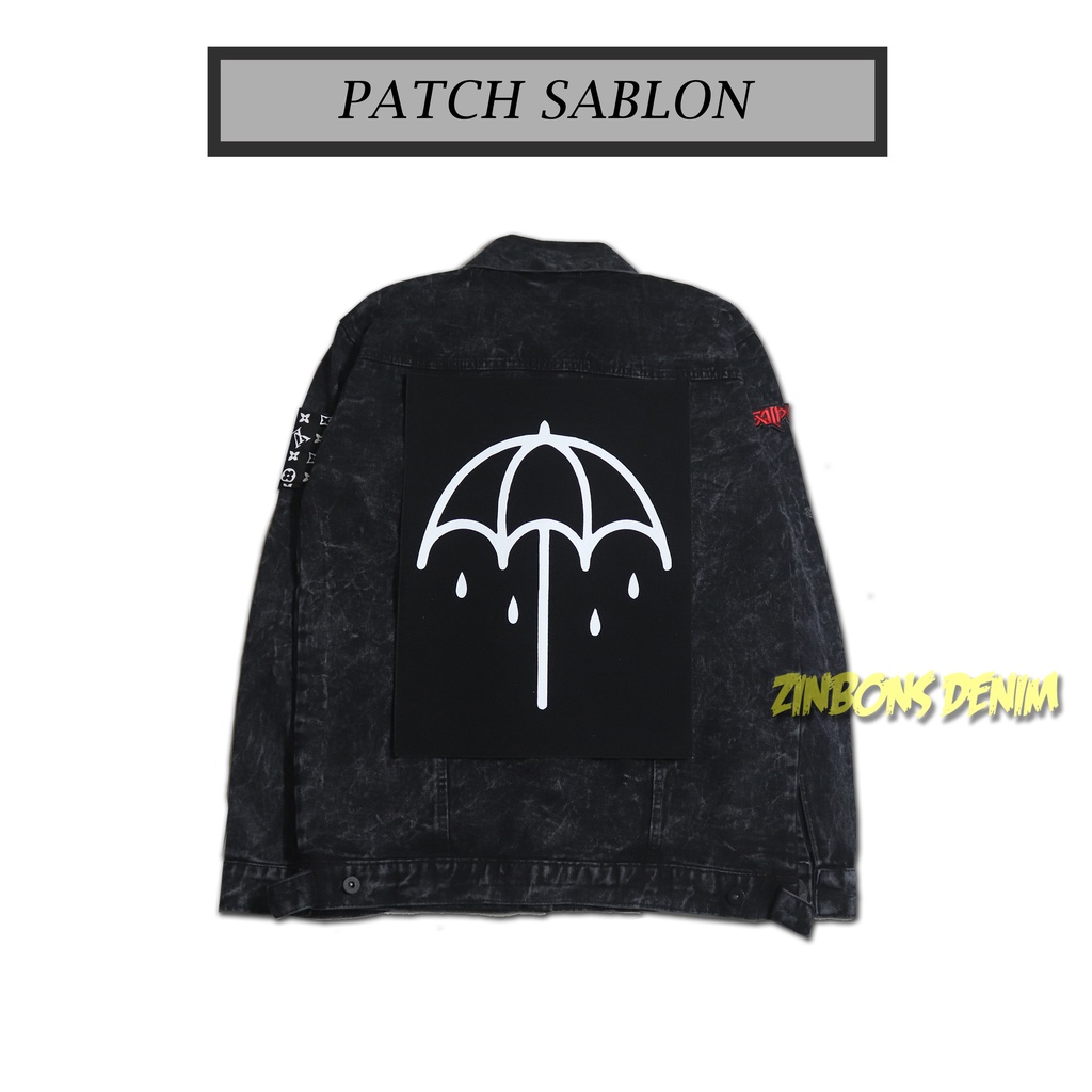 PATCH SABLON BRING ME THE HORIZON BACKPATCH KARAKTER BIG SIZE PREMIUM BEST QUALITY