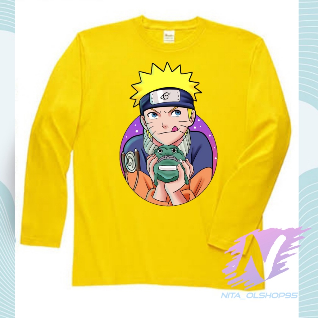 KAOS ANAK LENGAN PANJANG NARUTO KECIL AMINE ANAK